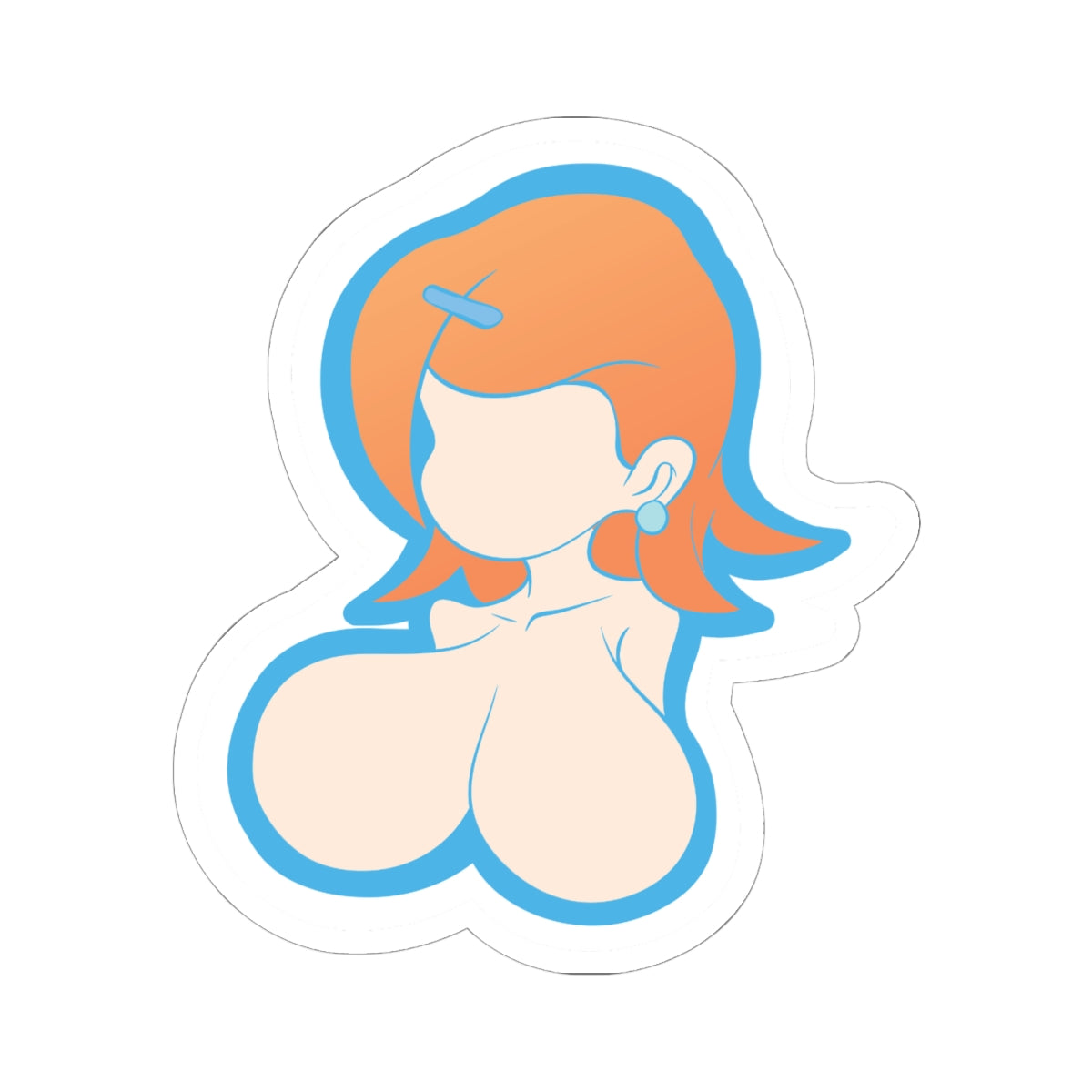 Gwen X Boobies (Sticker)