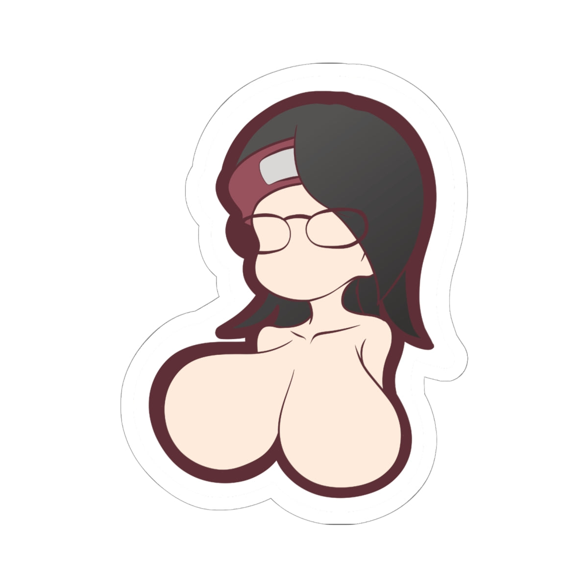 Sarada X Boobies (Sticker)