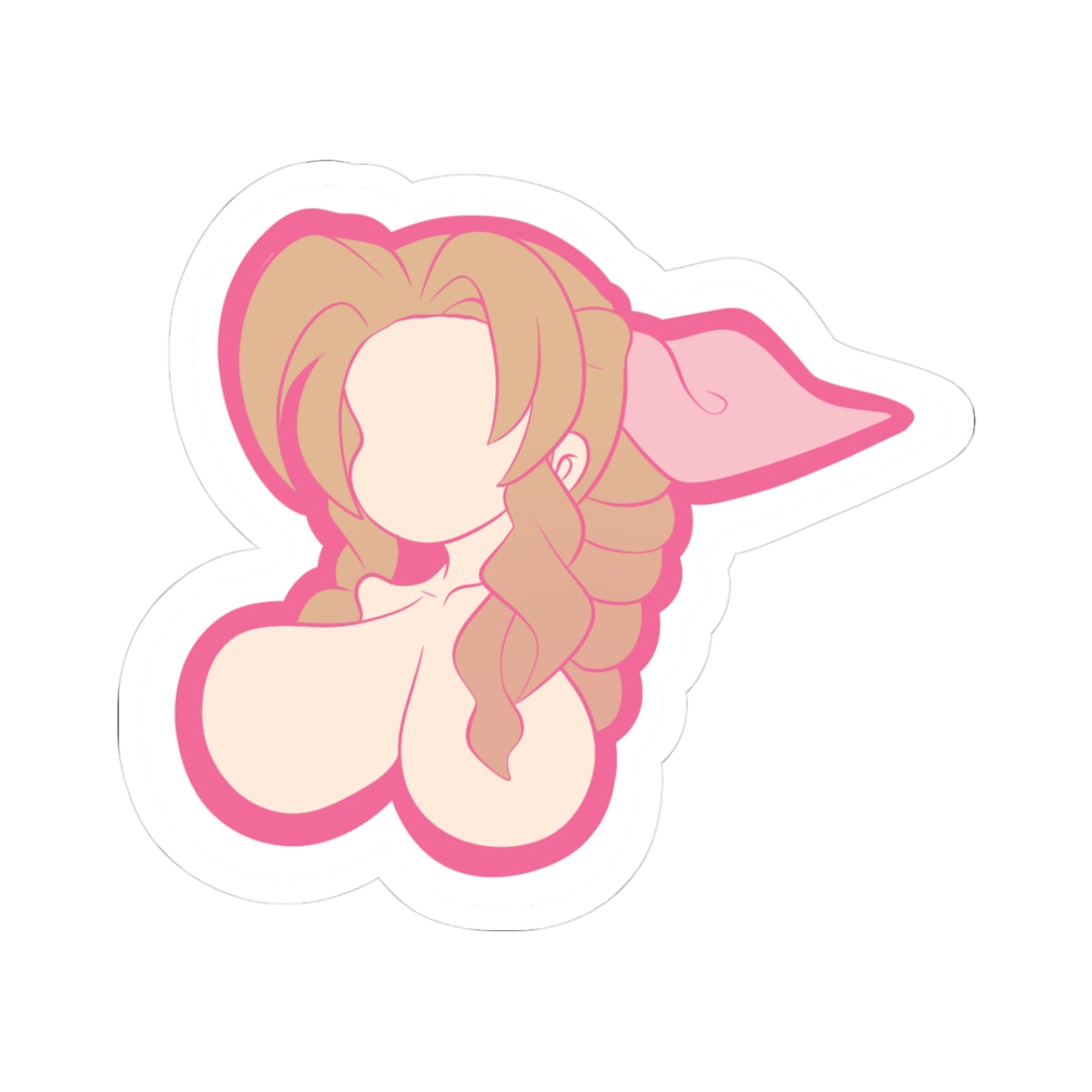 Aerith X Boobies (Sticker)