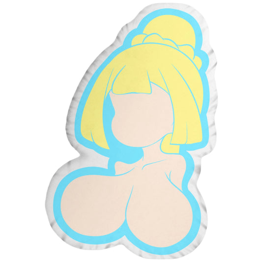 Anime boobs pillow (blonde hair white skin)
